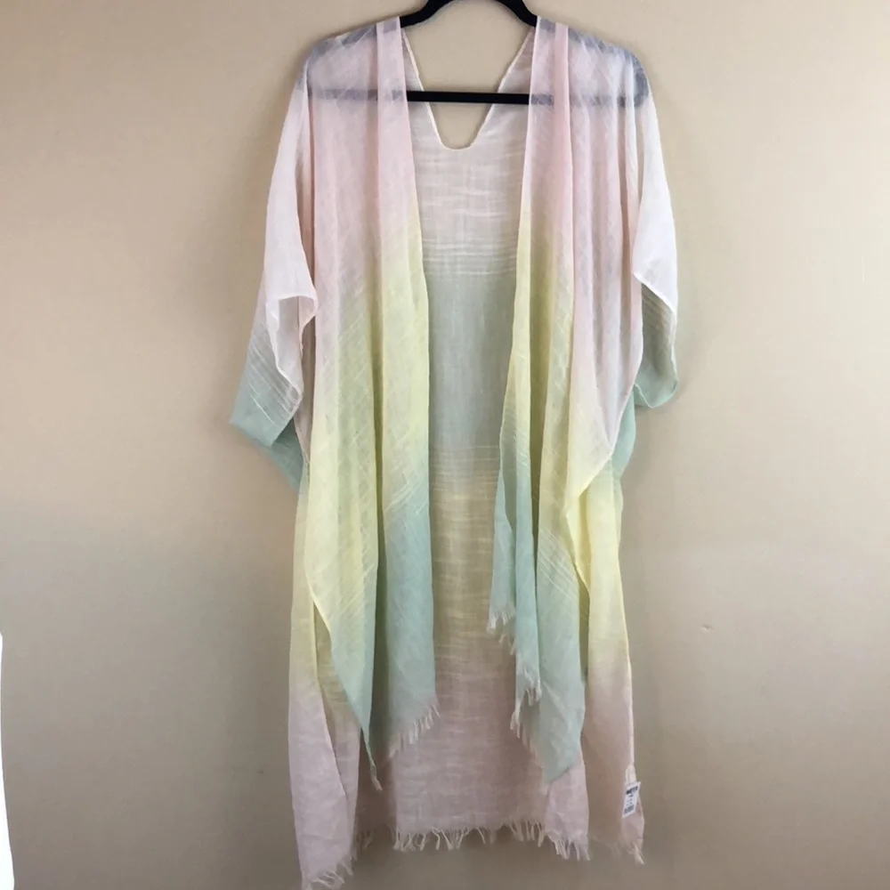 Swim cover up - kimono style - one size